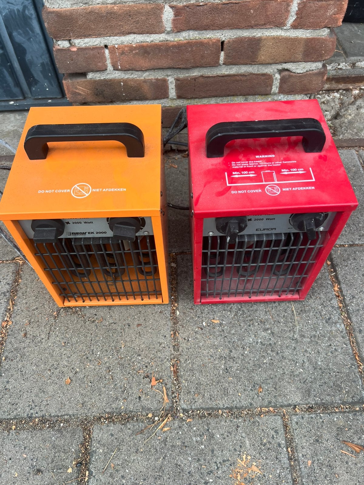 Eurom Heaters, 30 tot 80 cm, Gebruikt, Kachel, Minder dan 60 cm