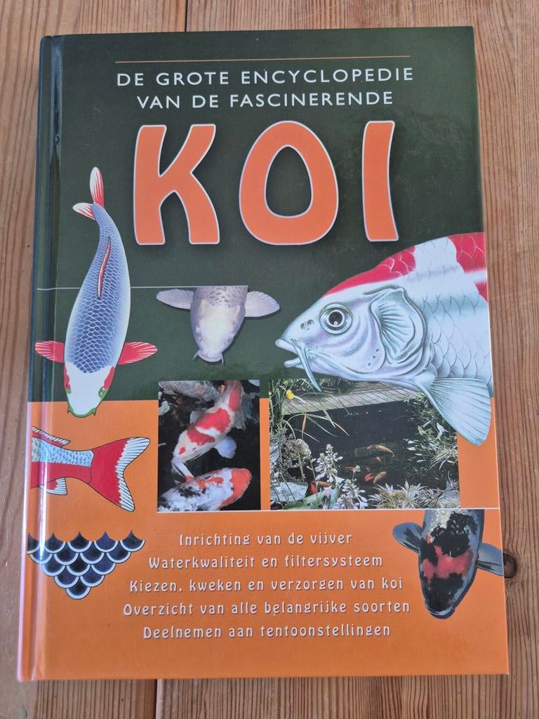 De Grote Encyclopedie van de Fascinerende Koi, Boeken, Ophalen of Verzenden, Vissen