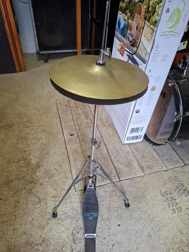 SONOR Hi Hats met houder, Ophalen, Gebruikt