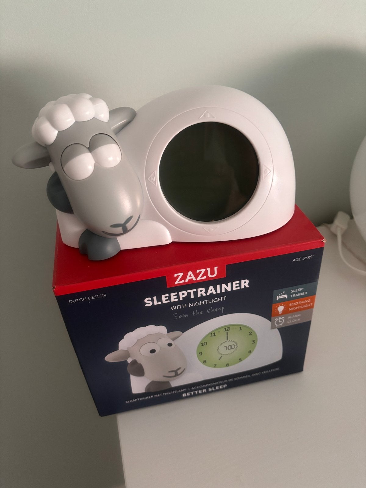 Zazu Sleeptrainer Sam het Schaap met Nachtlamp, Ophalen of Verzenden, Zo goed als nieuw