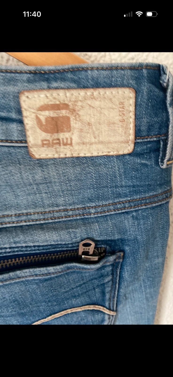 G-Star Raw Boyfriend Jeans W30/32, Ophalen of Verzenden, Gedragen, Blauw, W30 - W32 (confectie 38/40)