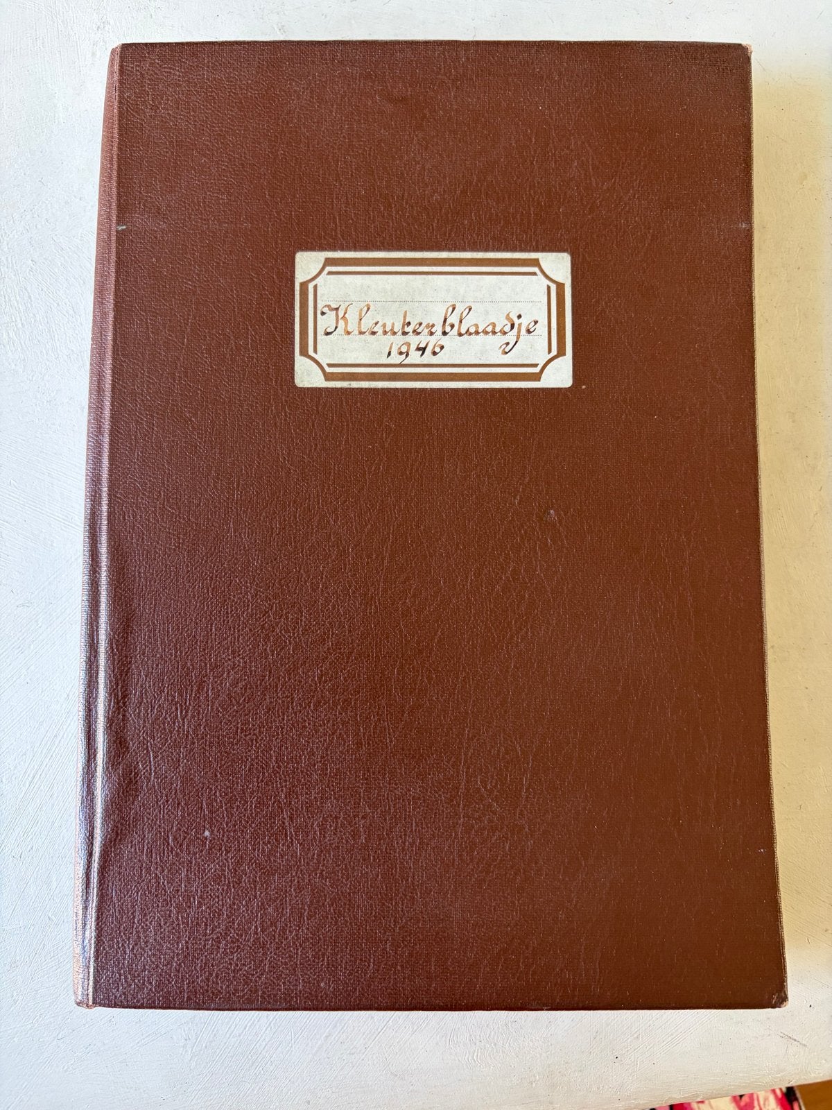Kleuterblaadje 1946 - Vintage Kinderblad, Ophalen of Verzenden, Gelezen, Fictie algemeen