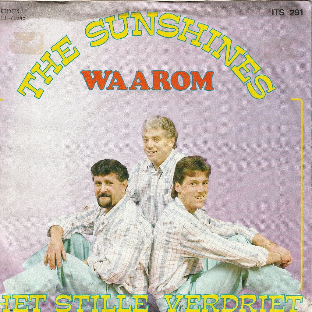 PIRAAT The Sunshines _ Waarom - Het Grote Verdriet, Cd's en Dvd's, Vinyl Singles, Ophalen, Gebruikt, Nederlandstalig