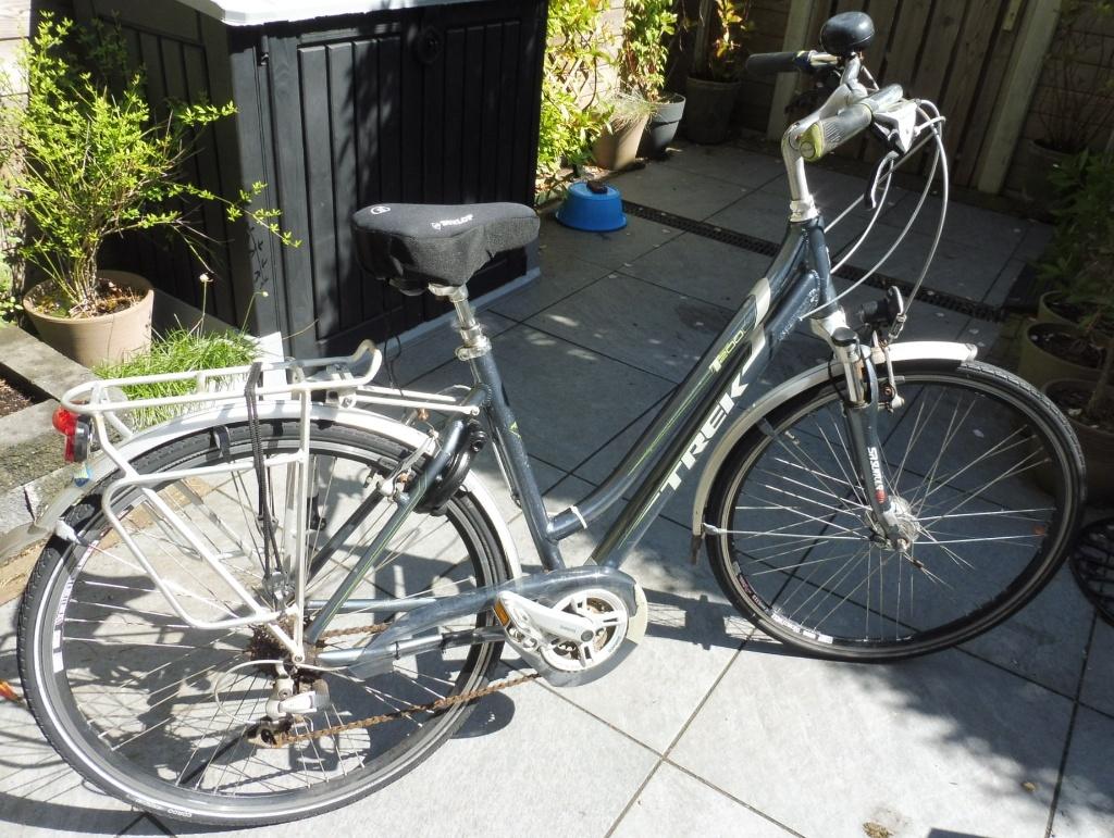 Rijklare fiets Trek T200. Opstappen en wegfietsen! Haarlem, Fietsen en Brommers, Fietsen | Dames | Damesfietsen, Gebruikt, Versnellingen