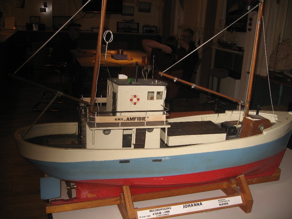 Vissersboot, Ophalen, Gebruikt