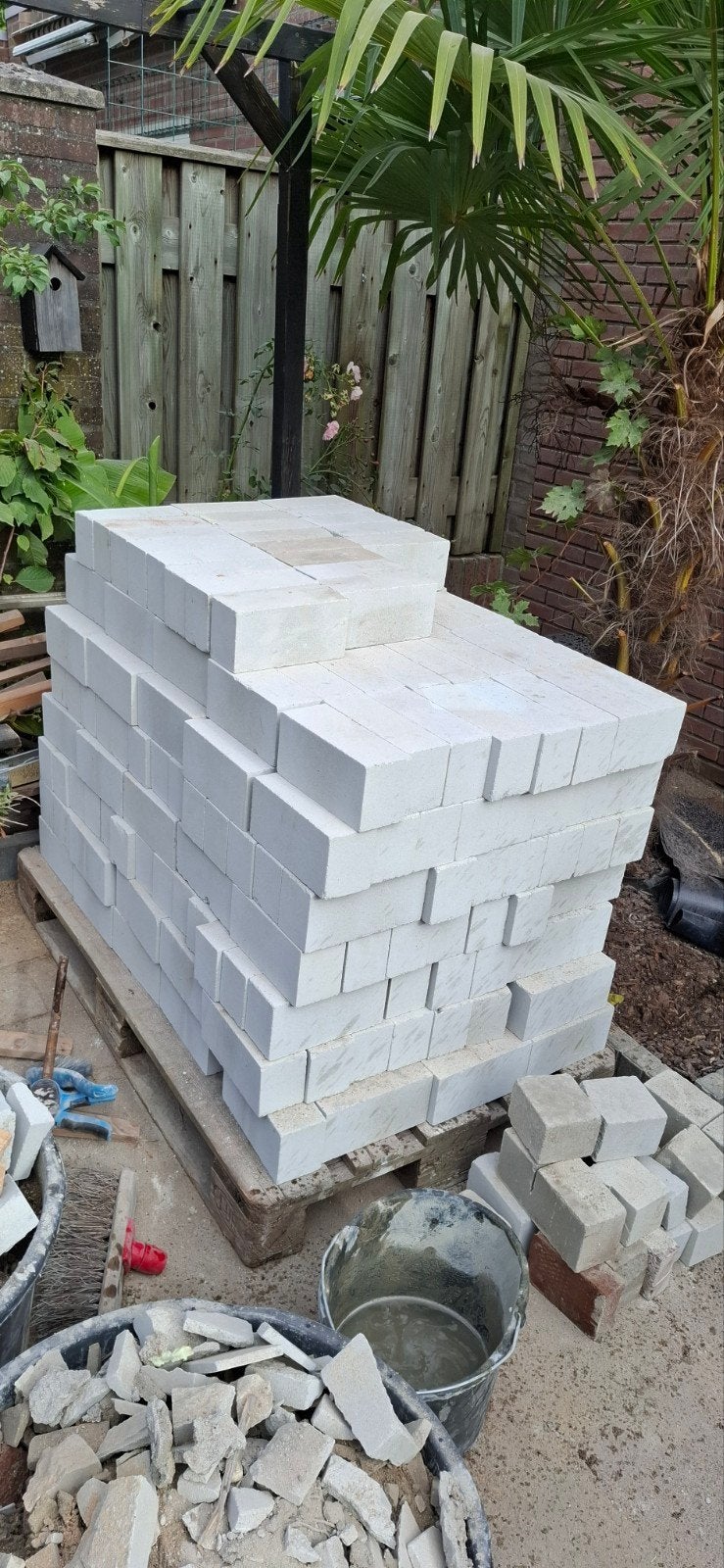 nieuwe kalkzandsteen Maas formaat 320 stuks, Ophalen of Verzenden, Nieuw, Kalkzandstenen