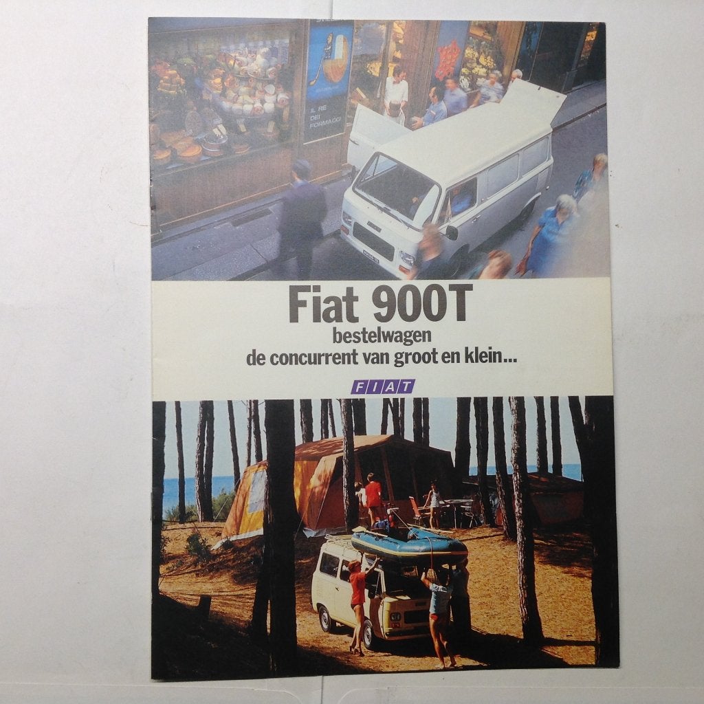 Fiat 900 T folder NED 8 blz 1976, Ophalen of Verzenden, Nieuw, Overige merken