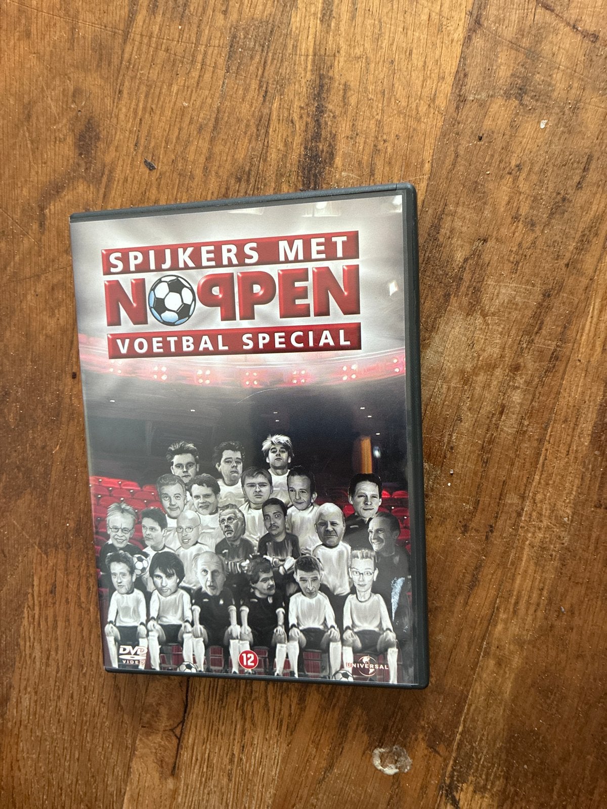 Spijkers met Koppen Voetbal Special DVD, Gebruikt, Cabaret, Vanaf 12 jaar, Inclusief doosje