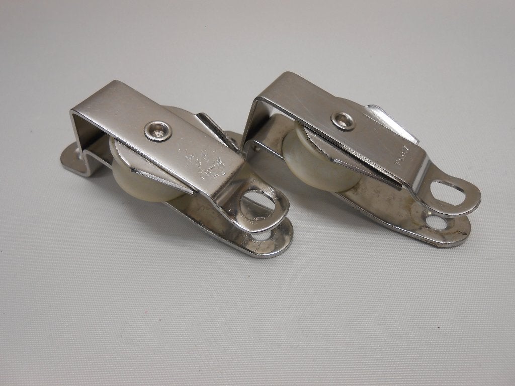 Spinaker, Schootblokken, enkelschijfs, max. 10 mm, Ophalen of Verzenden, Gebruikt, Lijn of Blok