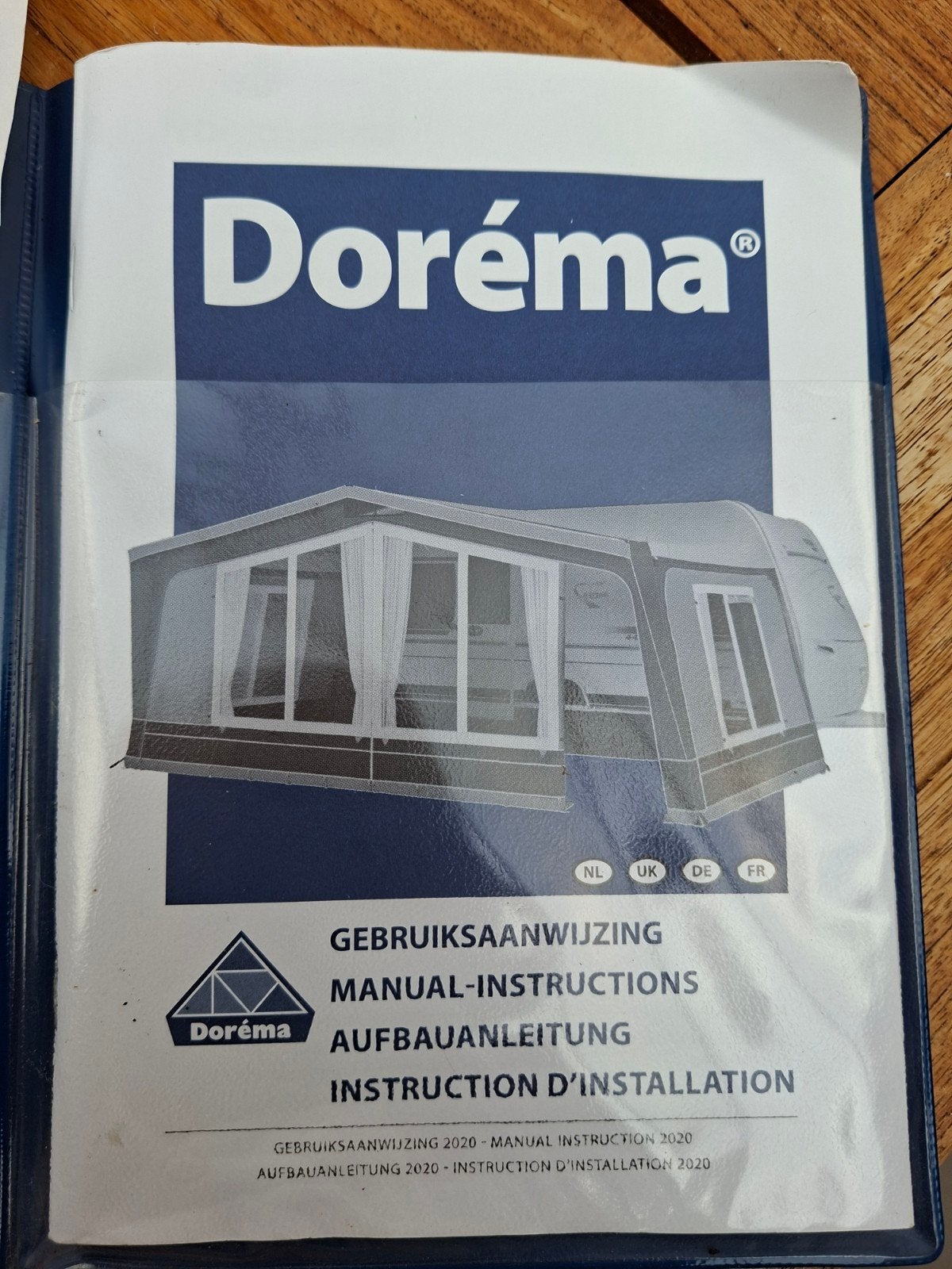 DOREMA  VOORTENT + Luifel. DMO 240 (1x gebruikt) maat 15, Ophalen, Zo goed als nieuw