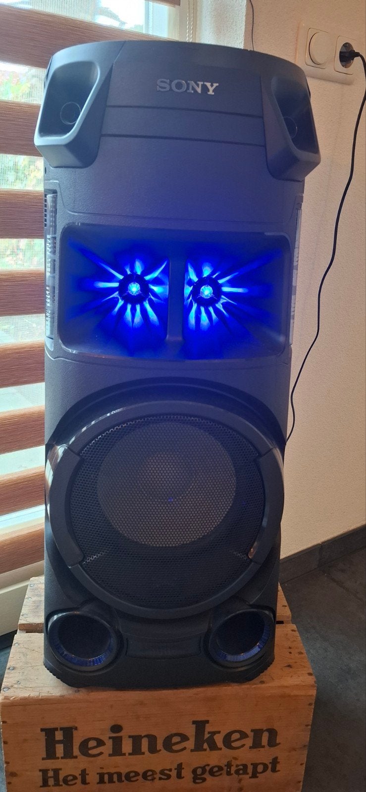 Sony mhc v43d bluetooth party speaker, Ophalen, Minder dan 60 watt, Overige typen, Sony