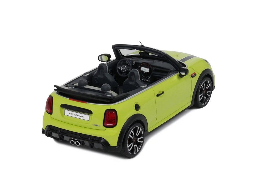 MINI JCW CABRIO ZESTY GEEL C5H 2021 1/18 OTTO MOBILE  OT1303, Hobby en Vrije tijd, Modelauto's | 1:18, Verzenden, Nieuw, Auto
