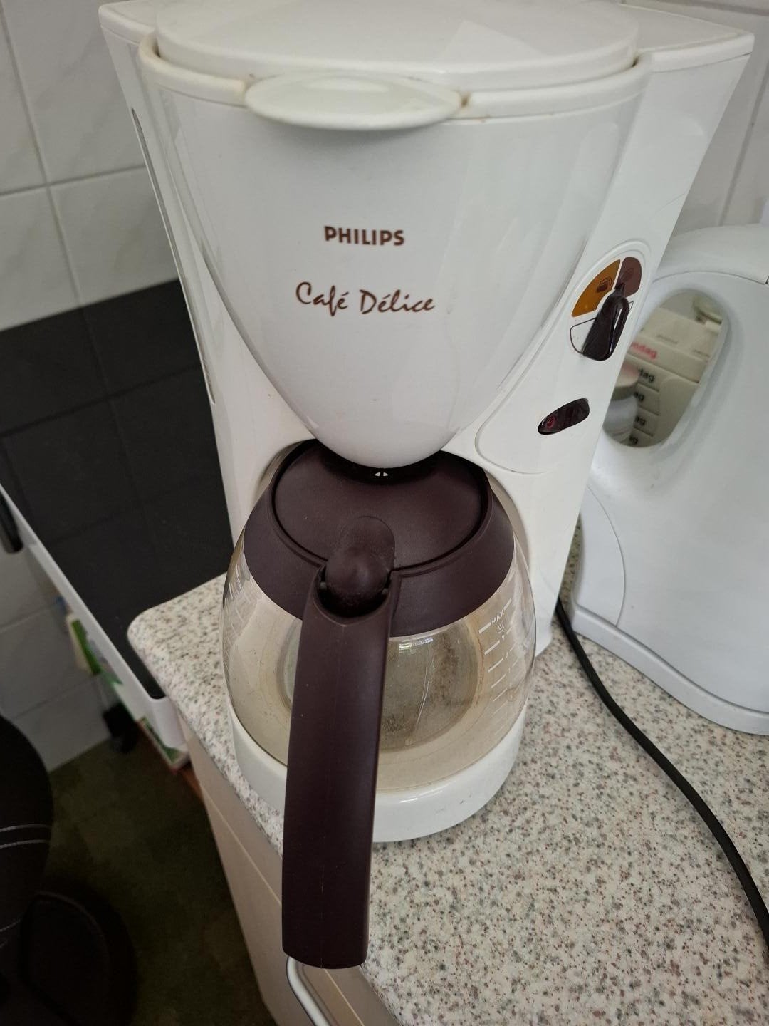 Philips Café Délice koffiezetapparaat – retro model, Ophalen, Gebruikt, 10 kopjes of meer, Koffiemachine