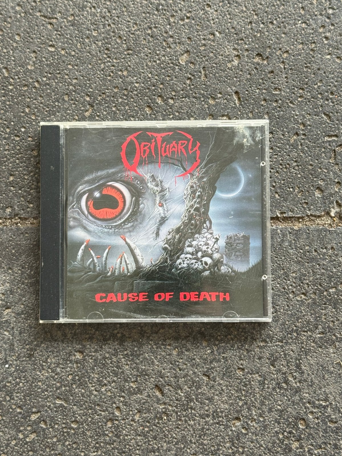 Obituary - Cause of Death CD (Death Metal), Cd's en Dvd's, Gebruikt, Death metal, Ophalen of Verzenden, Inclusief doosje