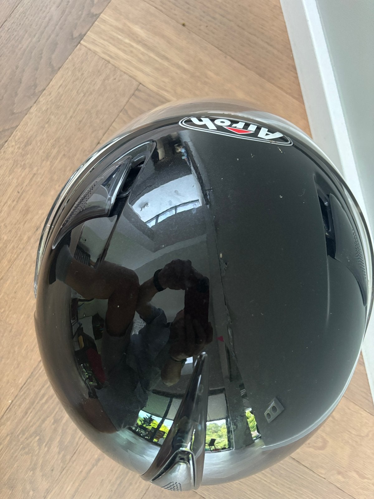 Helm Airoh sv 55, Motoren, Overige merken, M, Dames, Ophalen of Verzenden