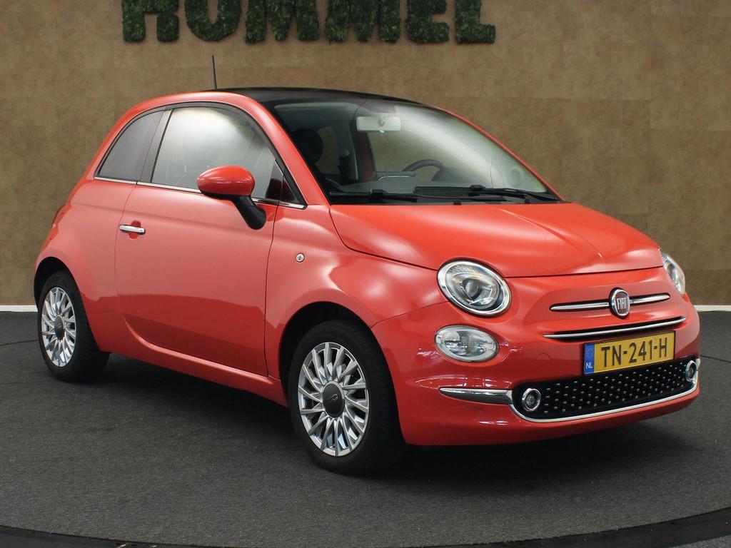 Fiat 500 1.2 Lounge - GROOT MULTIMEDIASCHERM - RIEM IS VERVA, Voorwielaandrijving, Stof, 840 kg, Bedrijf