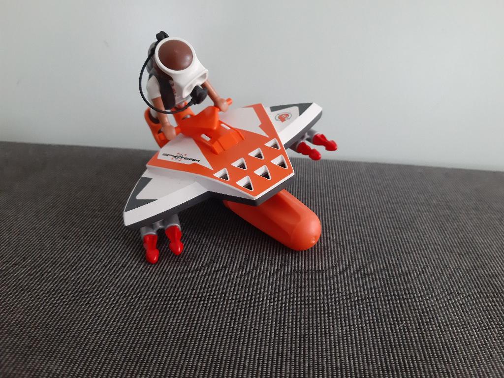 Playmobil 70004 TOP AGENTS onderwaterjet, Ophalen of Verzenden, Gebruikt