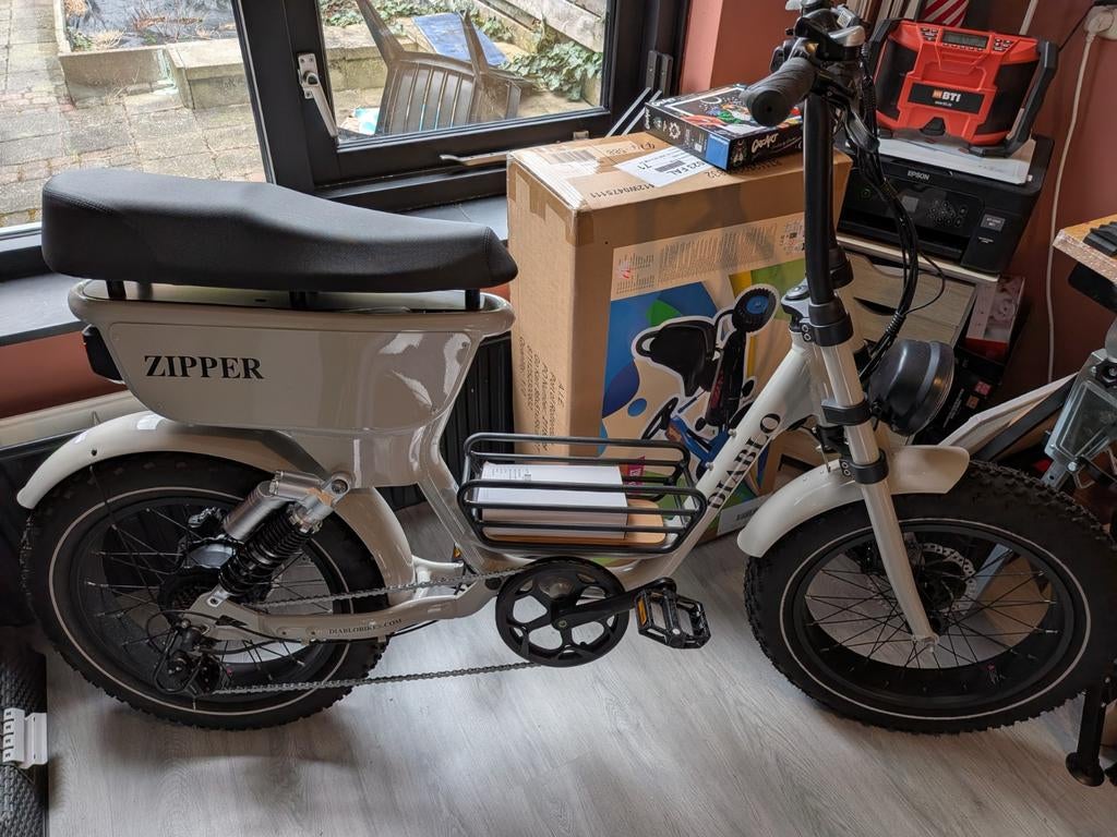 Mooie niet alledaagse fatbike plaatje zegt genoeg, Fietsen en Brommers, Ophalen, Zo goed als nieuw, Minder dan 10 versnellingen