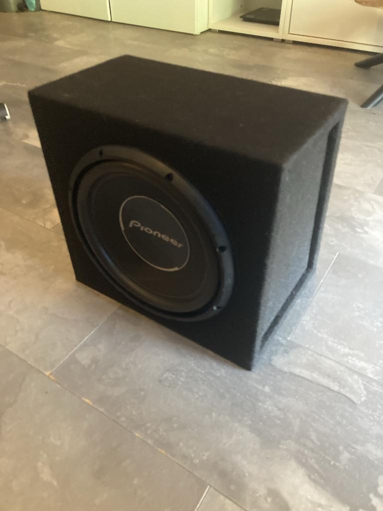 Pioneer 400-1400W subwoofer, Audio, Tv en Foto, Luidsprekers, Gebruikt, Subwoofer, 120 watt of meer, Ophalen
