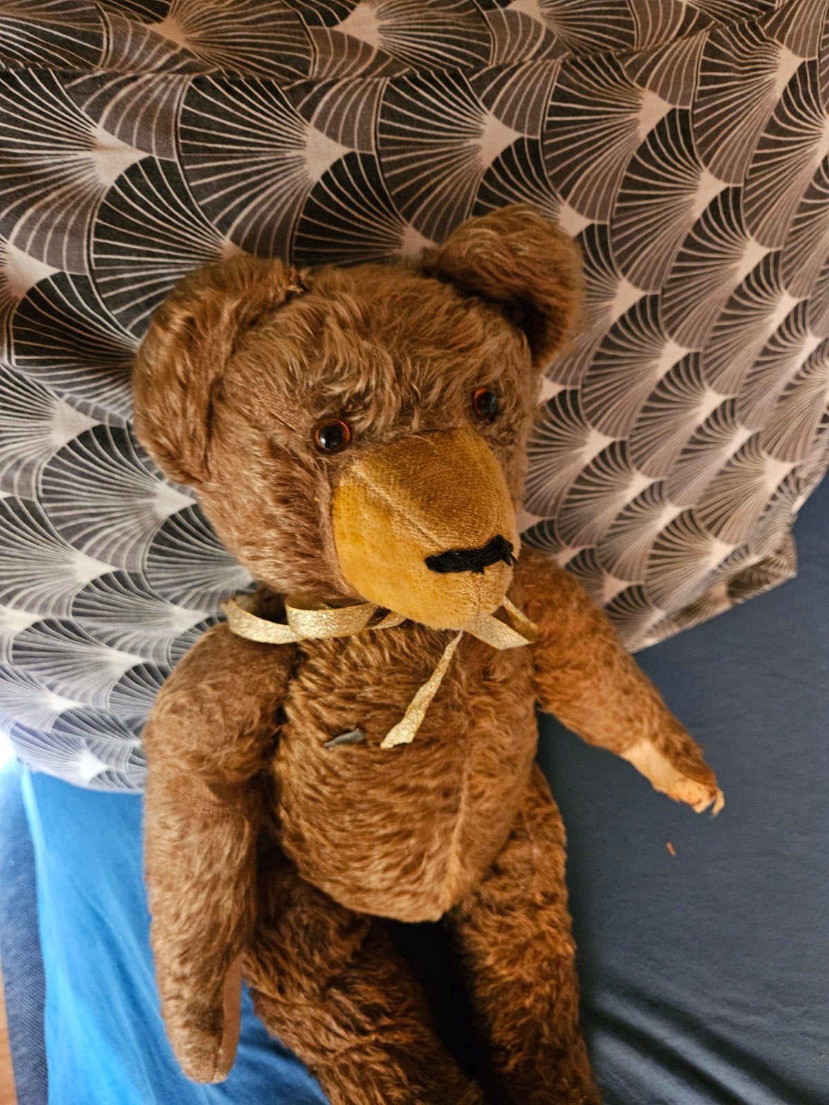 Vintage Teddybeer - Charmante Oude Knuffelbeer, Verzamelen, Ophalen of Verzenden