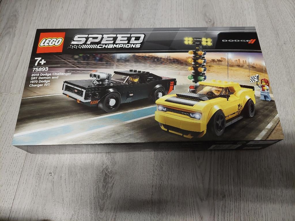 Lego Speed Champions 75893 2018 Dodge Challenger SRT Demon, Kinderen en Baby's, Speelgoed | Duplo en Lego, Lego, Lego, Lego, Nieuw