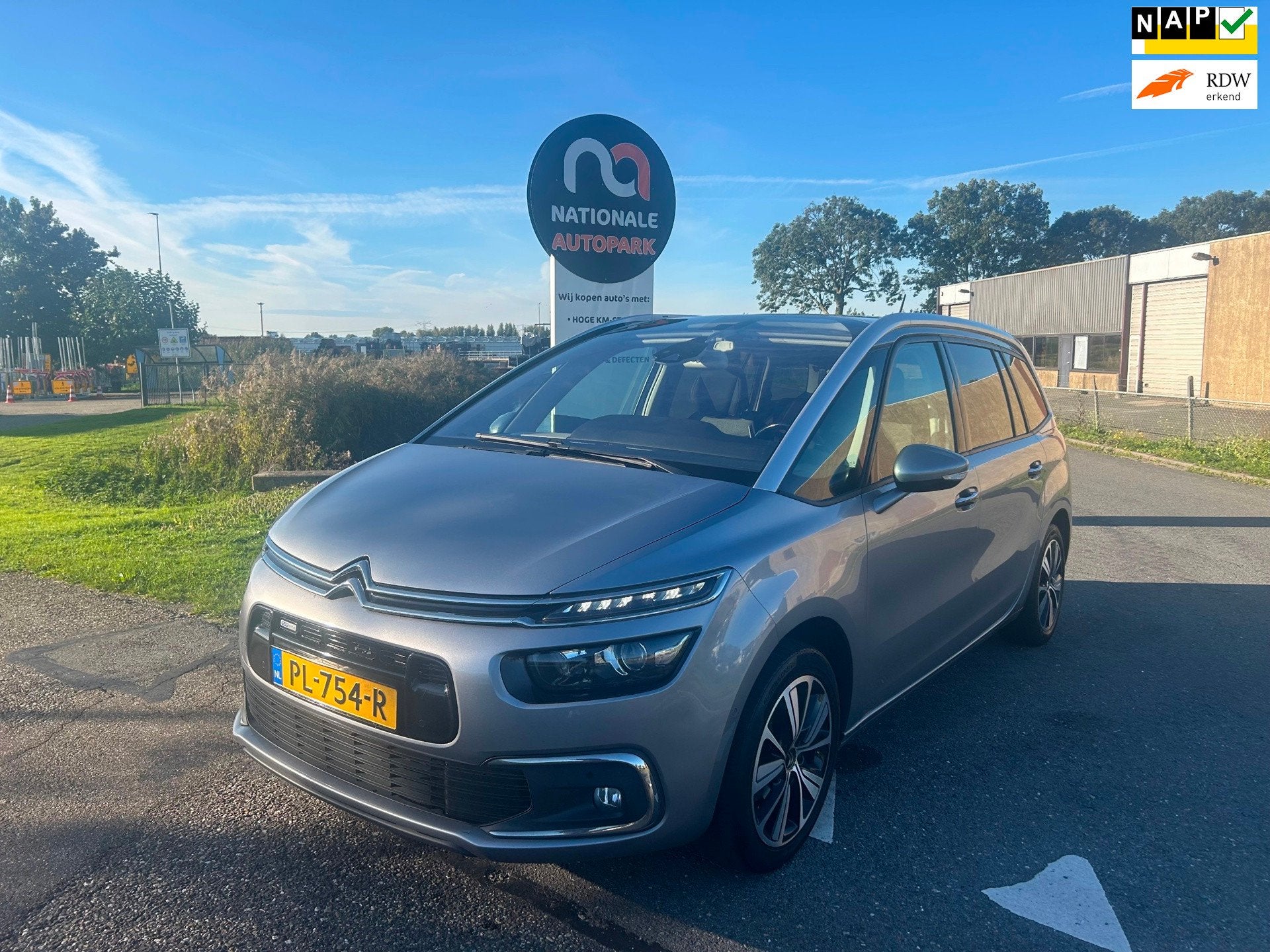 Citroen Grand C4 Picasso | 2017 | 1.2 PureTech | Automaat |, Auto's, 1350 kg, Gebruikt, Euro 6, 1199 cc