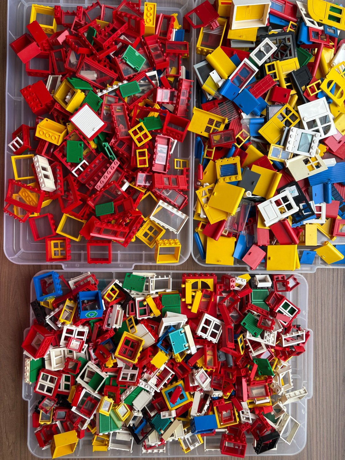 Grote partij Lego ramen en deuren, Ophalen, Gebruikt, Overige merken
