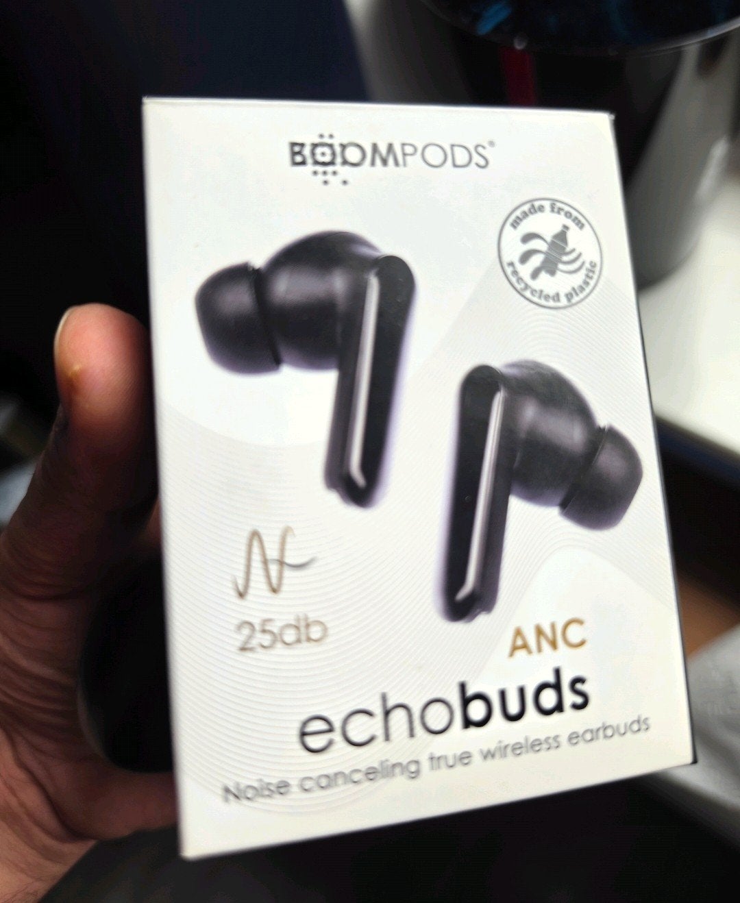 bluetooth oordopjes buds Boompods, Ophalen, Zwart, In gehoorgang (in-ear), Bluetooth