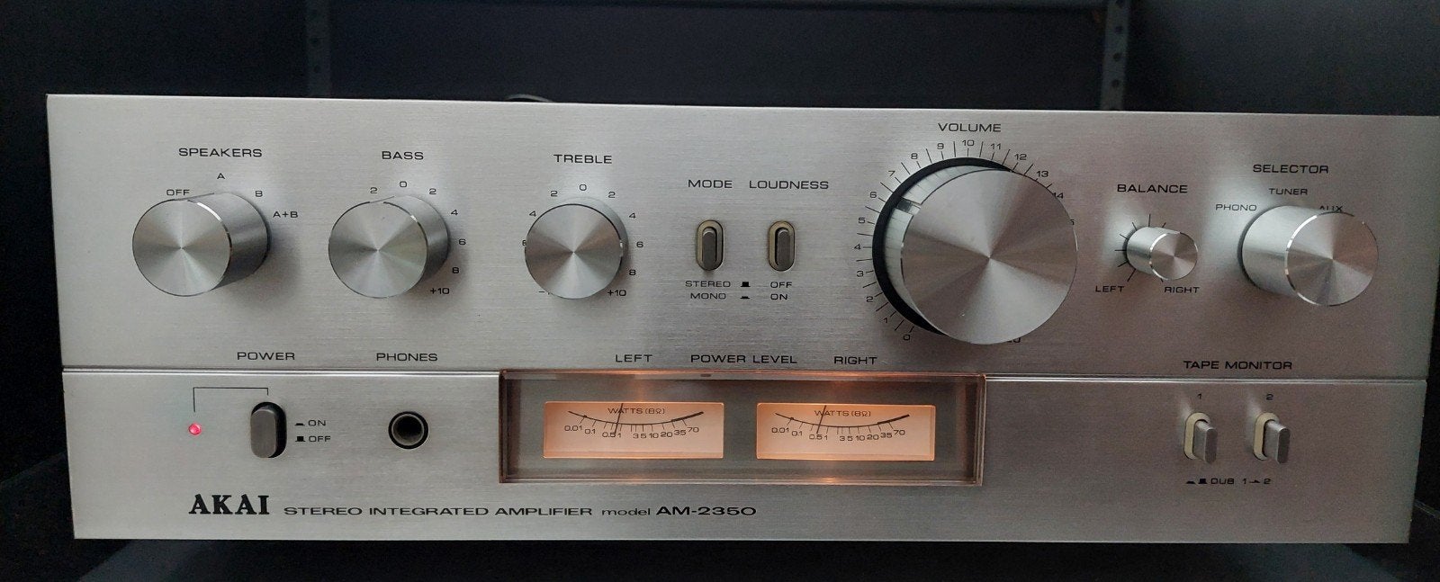 Akai AM-2350, Ophalen of Verzenden, Minder dan 60 watt, Overige merken