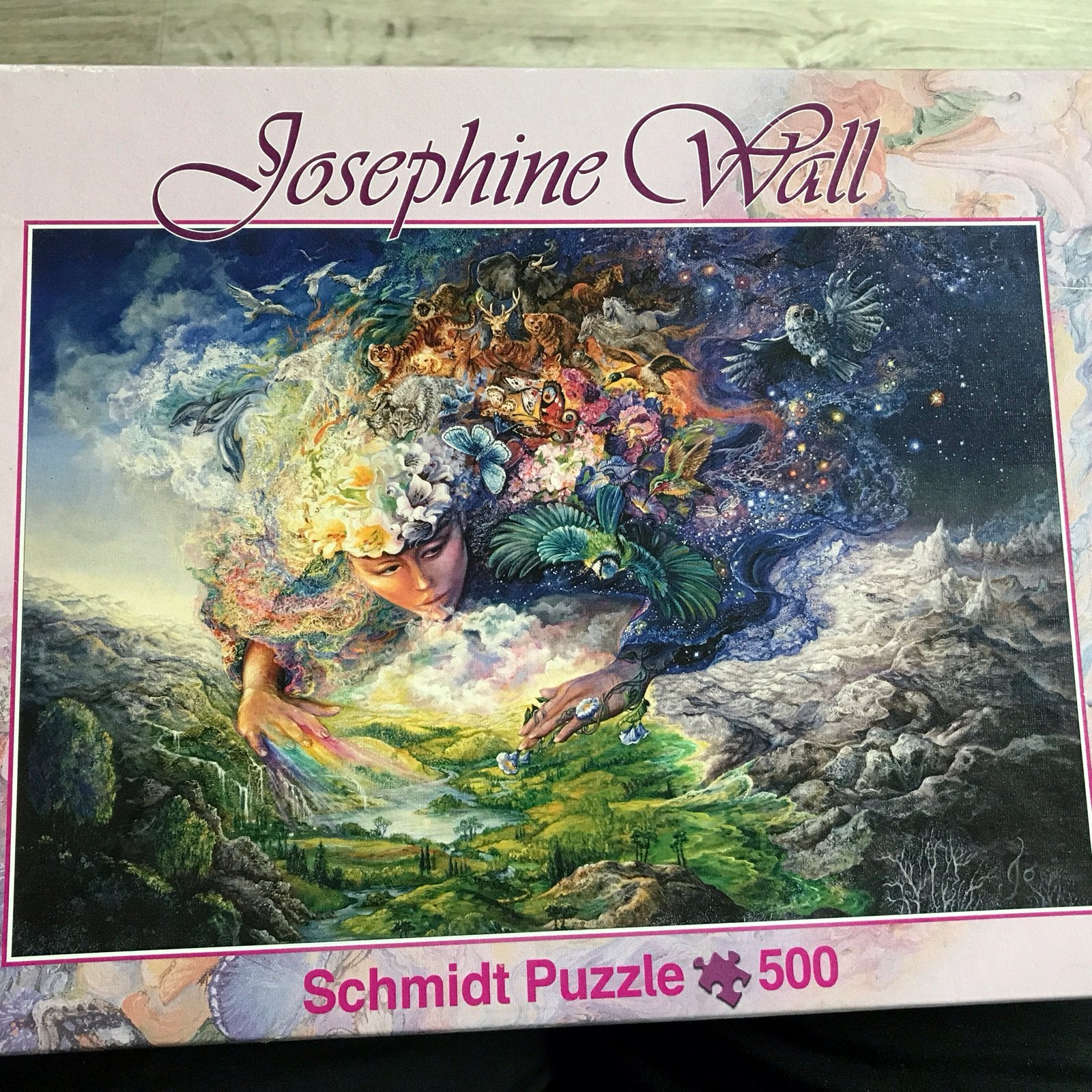 Josephine Wall Schmidt Puzzel - 500 stukjes, Ophalen of Verzenden, 500 t/m 1500 stukjes, Gebruikt, Legpuzzel