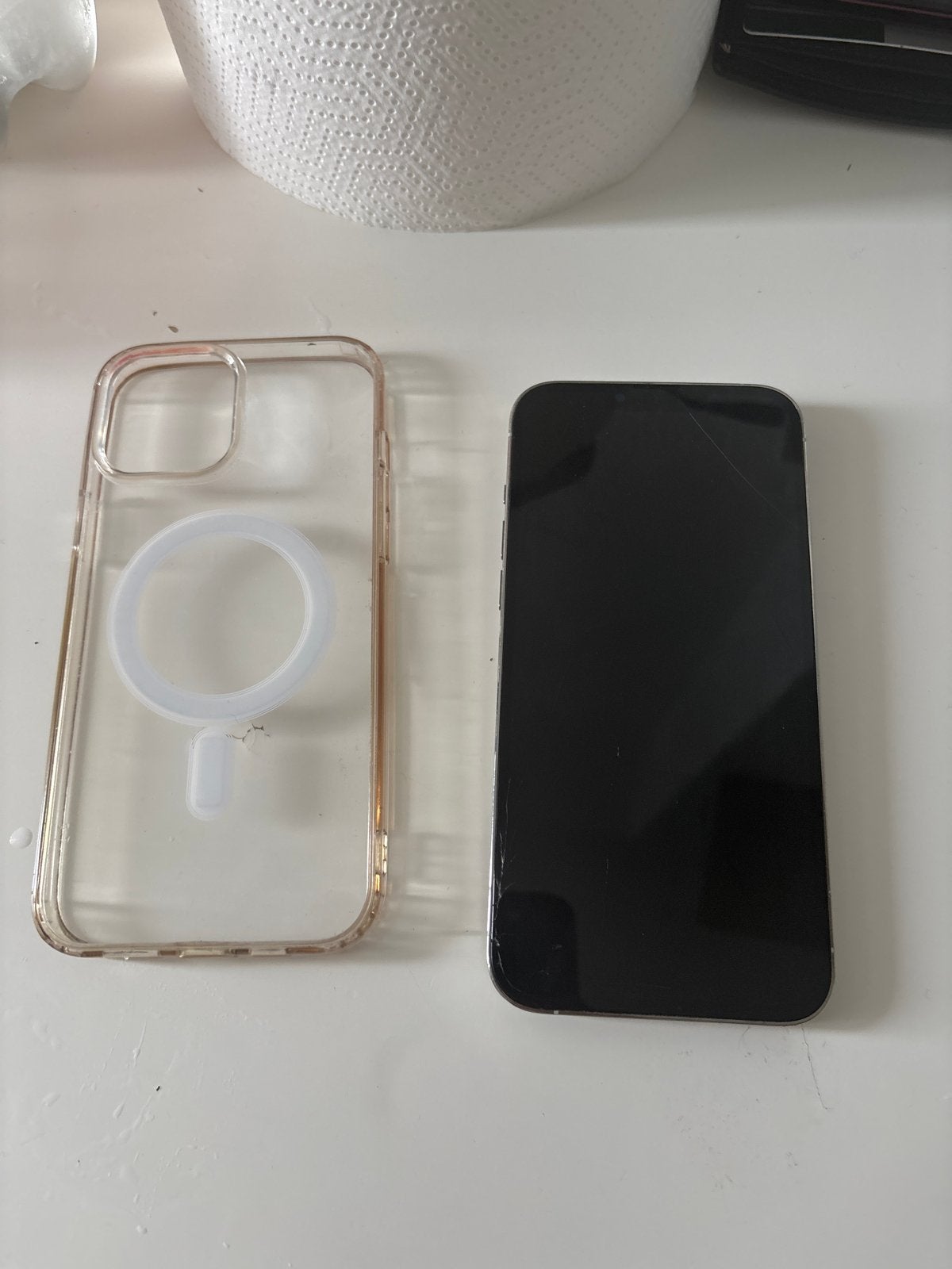 iPhone 13 Pro Max 128GB, 80% batterij, incl. hoesje, Telecommunicatie, Mobiele telefoons | Apple iPhone, Ophalen, IPhone 13 Pro Max