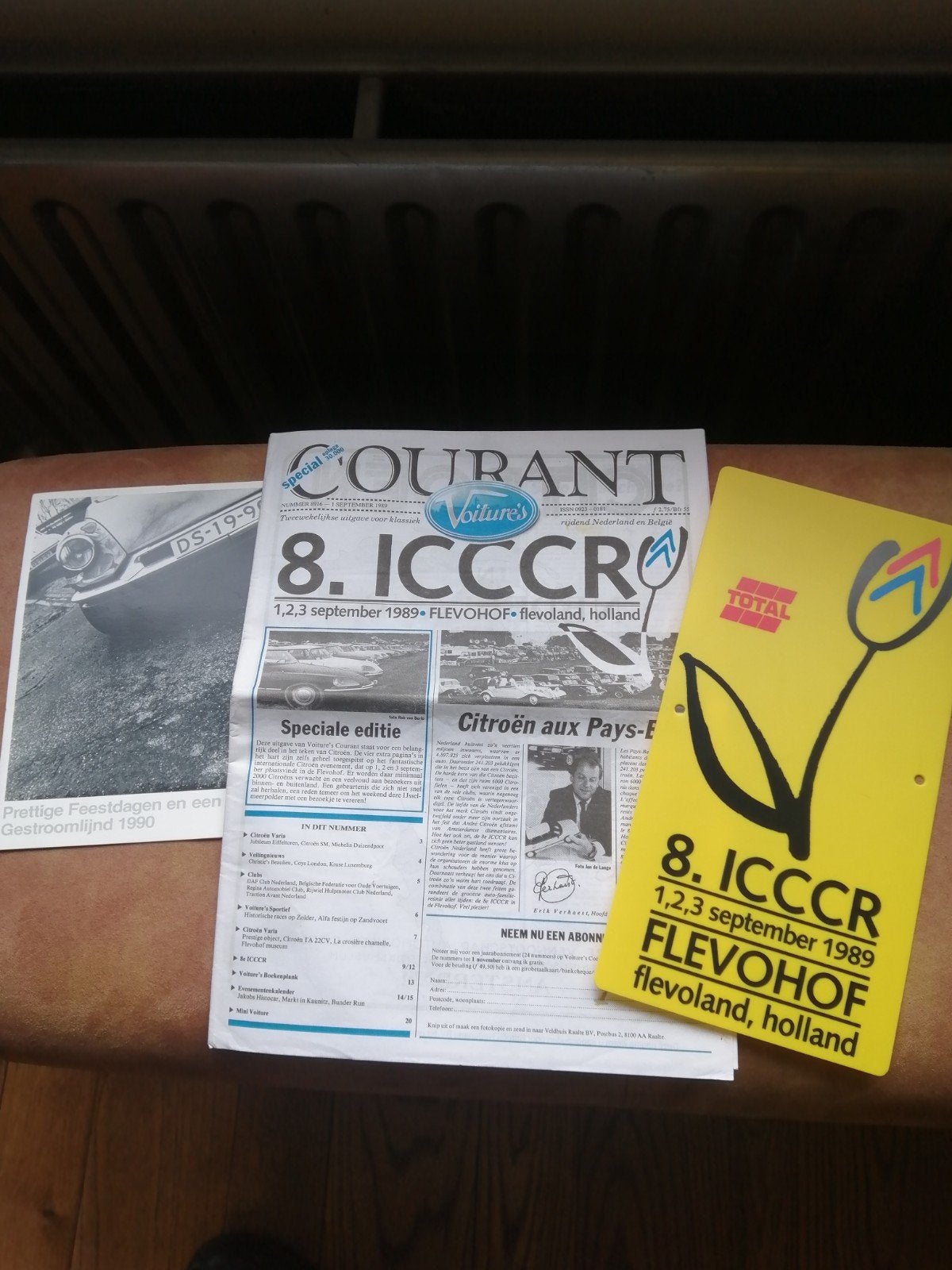 Citroën DS , icccr krant, verzamelen, Boeken, Auto's | Folders en Tijdschriften, Ophalen of Verzenden, Gelezen, Citroën