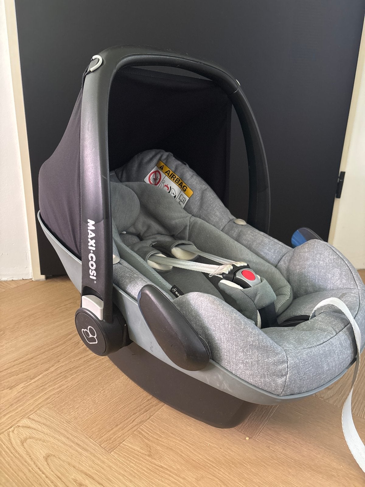 Maxi-Cosi Pebble Pro i-Size, Ophalen, Autogordel of Isofix, Gebruikt, 0 t/m 13 kg