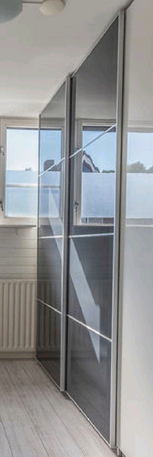 Set kast schuifdeuren 150cm breed compleet incl. geleiderail, Ophalen, 100 tot 150 cm, 200 cm of meer, Minder dan 25 cm