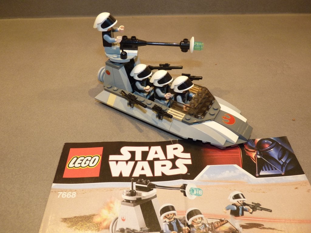 Lego 7668 Star Wars Rebel Scout Speeder, Gebruikt, Star Wars, Lego, Ophalen of Verzenden