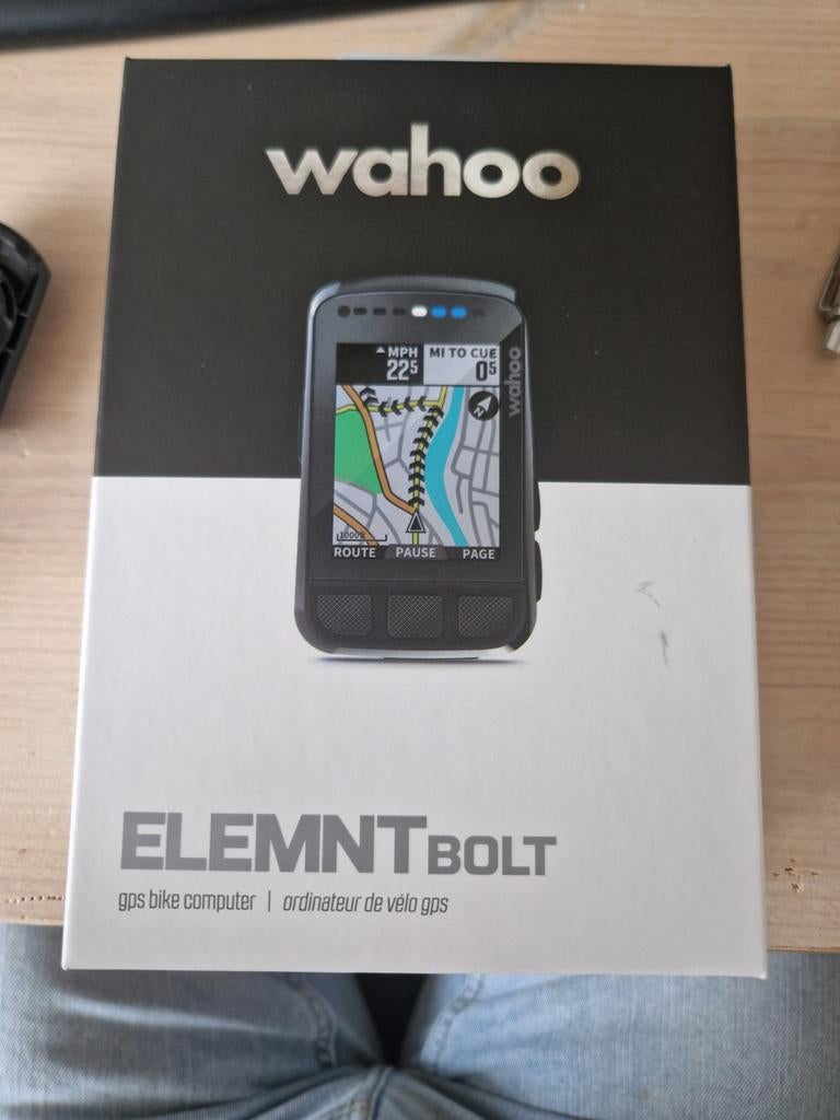 Wahoo Elemnt Bolt V2, Fietsen en Brommers, Fietsaccessoires | Fietscomputers, Ophalen of Verzenden, Zo goed als nieuw