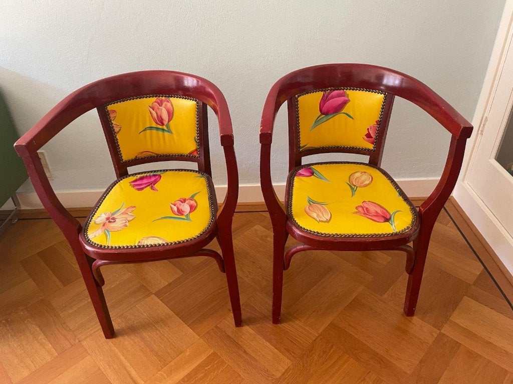 Bistrostoelen, Gebruikt, Twee, Overige kleuren, Ophalen