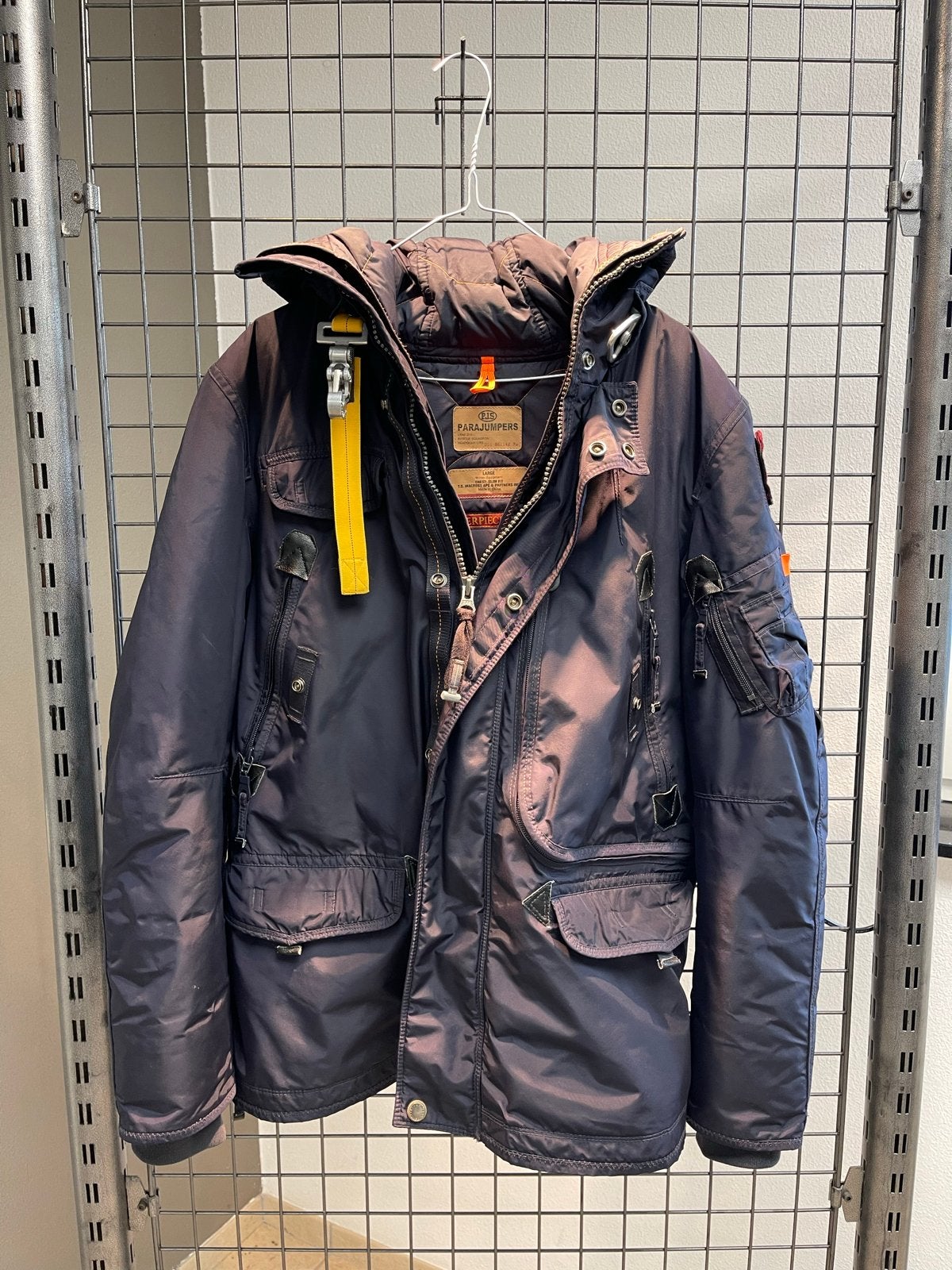 Parajumpers Gobi heren winterjas - Maat L, Ophalen of Verzenden, Zo goed als nieuw, Maat 52/54 (L), Blauw