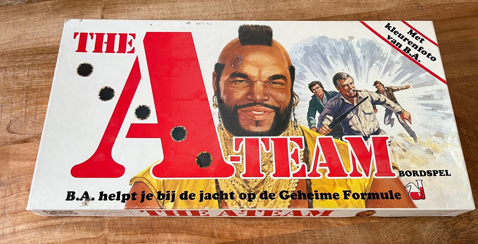 The A-Team Bordspel - B.A. helpt je bij de jacht, Drie of vier spelers, Ophalen of Verzenden, Gebruikt