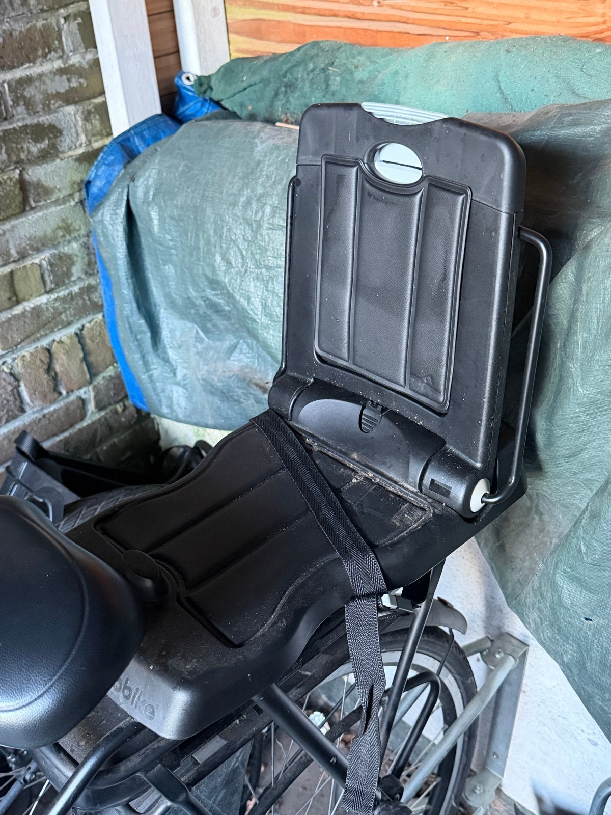 Bobike Achterzitje voor Fiets, Ophalen, Gebruikt, 9 t/m 36 kg, Achterzitje