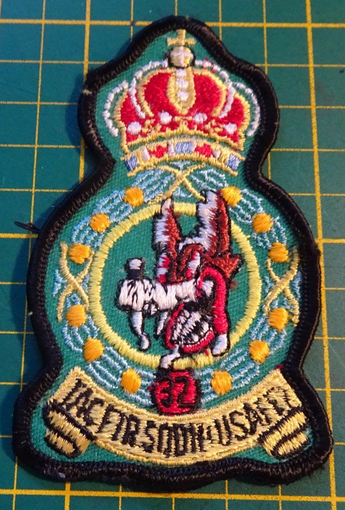 Patch 32 TAC FTR Squadron USAFE LUCHTMACHT Bijzonder, Verzamelen, Ophalen of Verzenden, Luchtmacht, Nederland, Embleem of Badge