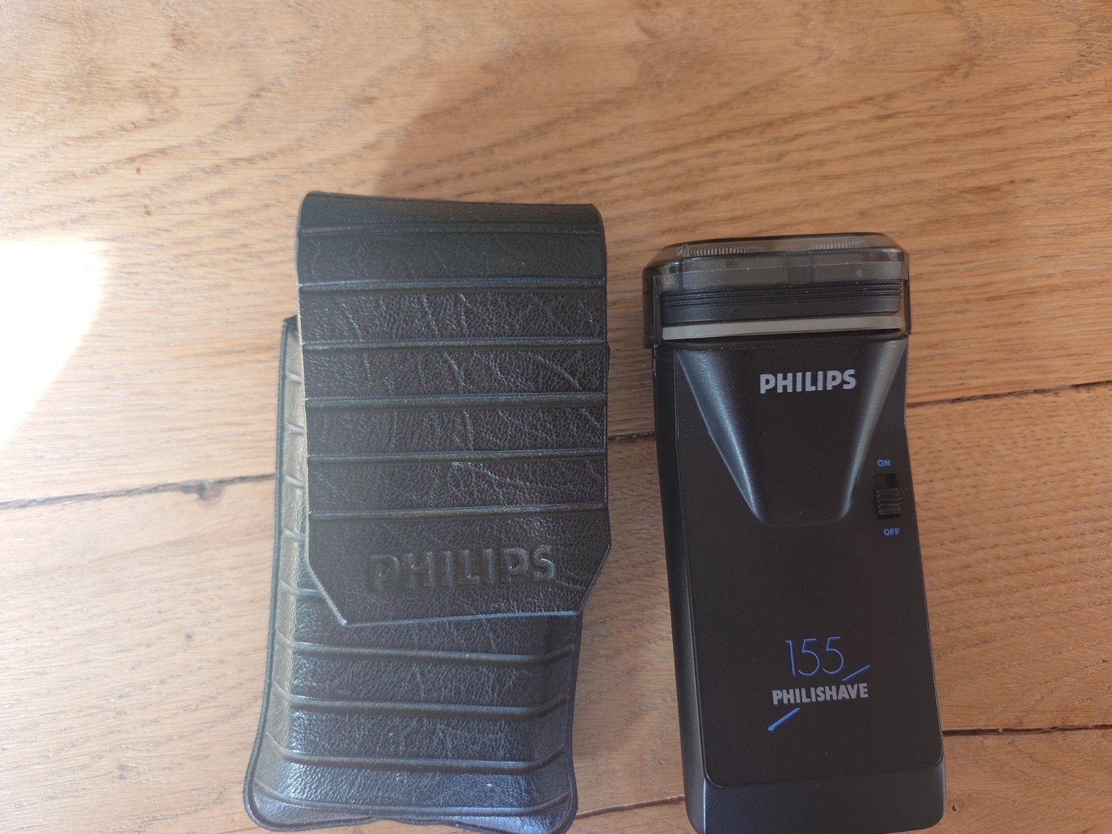 Philips 155 Philishave Scheerapparaat met etui, Ophalen of Verzenden, Gebruikt, Scheren en Epileren