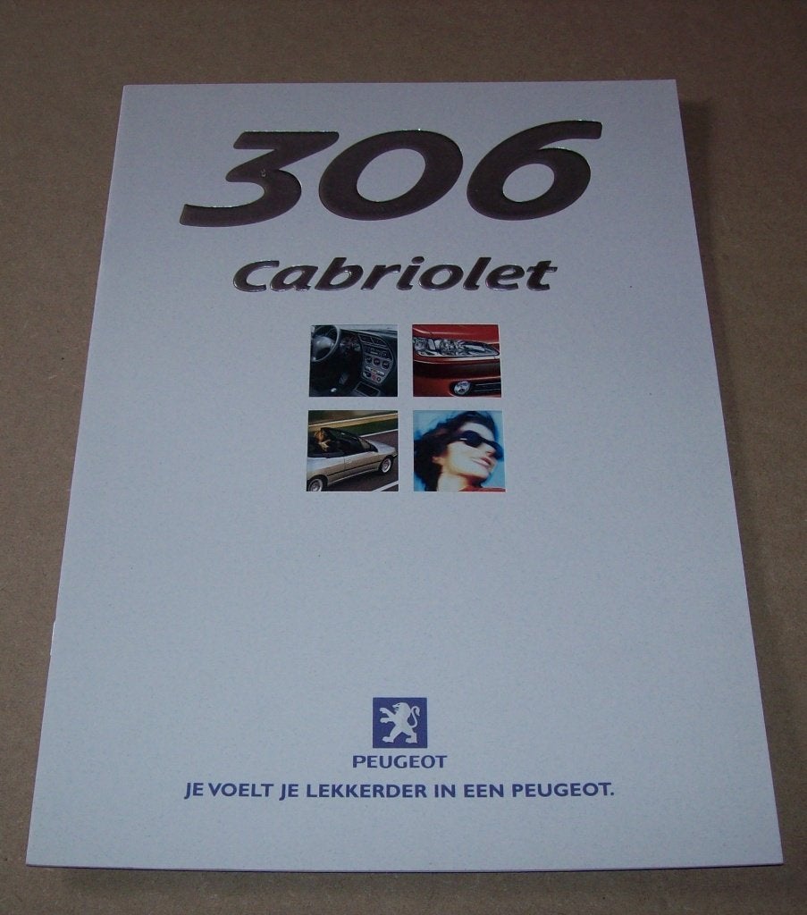 brochure Peugeot 306 Cabriolet modellen 2000, Ophalen of Verzenden, Nieuw, Peugeot