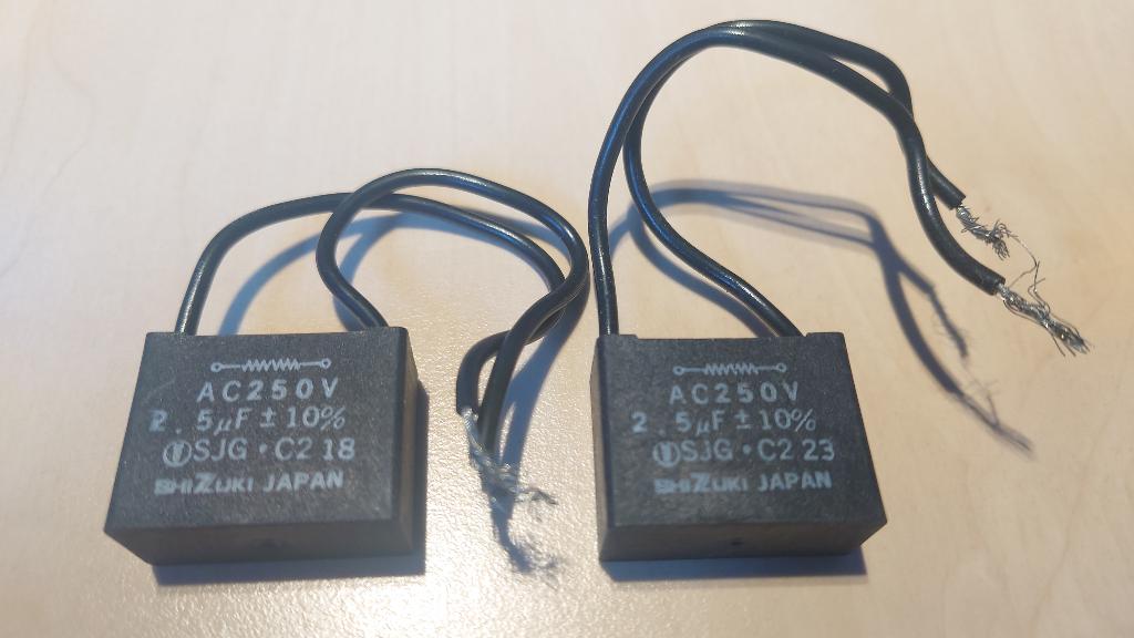 Condensators Shizuki Japan, Hobby en Vrije tijd, Elektronica-componenten, Ophalen of Verzenden, Zo goed als nieuw