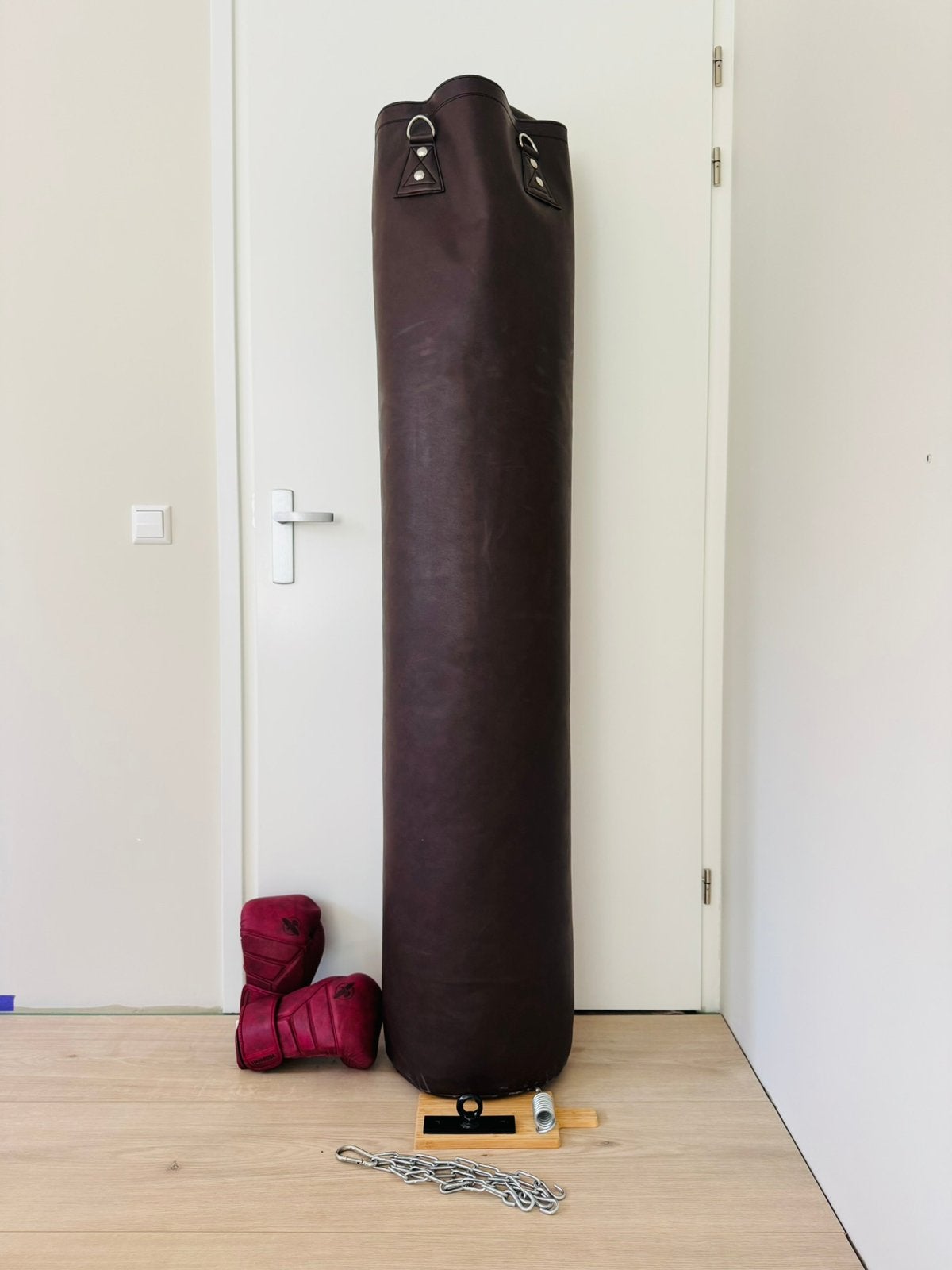 Hayabusa Bokshandschoenen T3 LX  + Deluxe Bokszak 180 cm, Ophalen, Zo goed als nieuw, Bokszak