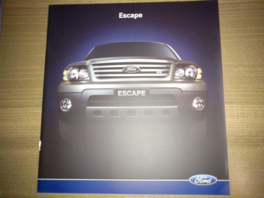 6x Ford Australië brochures folders oa Territory Falcon UTE, Ophalen of Verzenden, Zo goed als nieuw, Ford