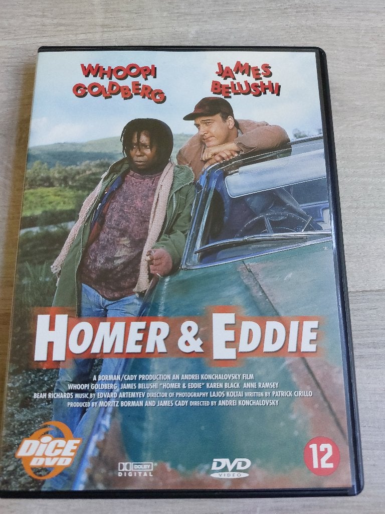 DVD Homer and Eddie (1989) Whoopi Goldberg, Ophalen, Engels, Alle leeftijden, Nederlands