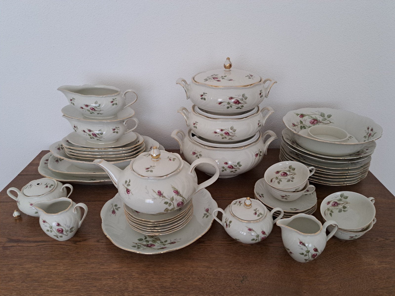 Vintage diner en thee servies Winterling Bavaria Marlene, Ophalen