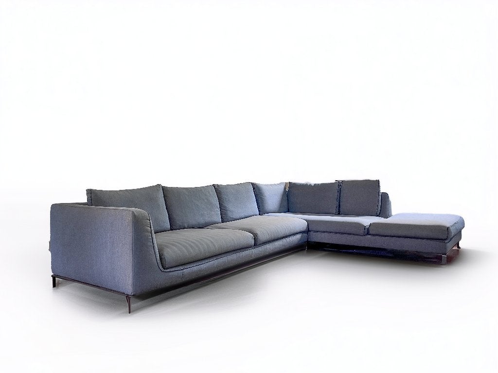 B&B Italia Ray hoekbank gestoffeerd met Kvadrat, Huis en Inrichting, Banken | Bankstellen, Ophalen, Gebruikt, Minder dan 75 cm