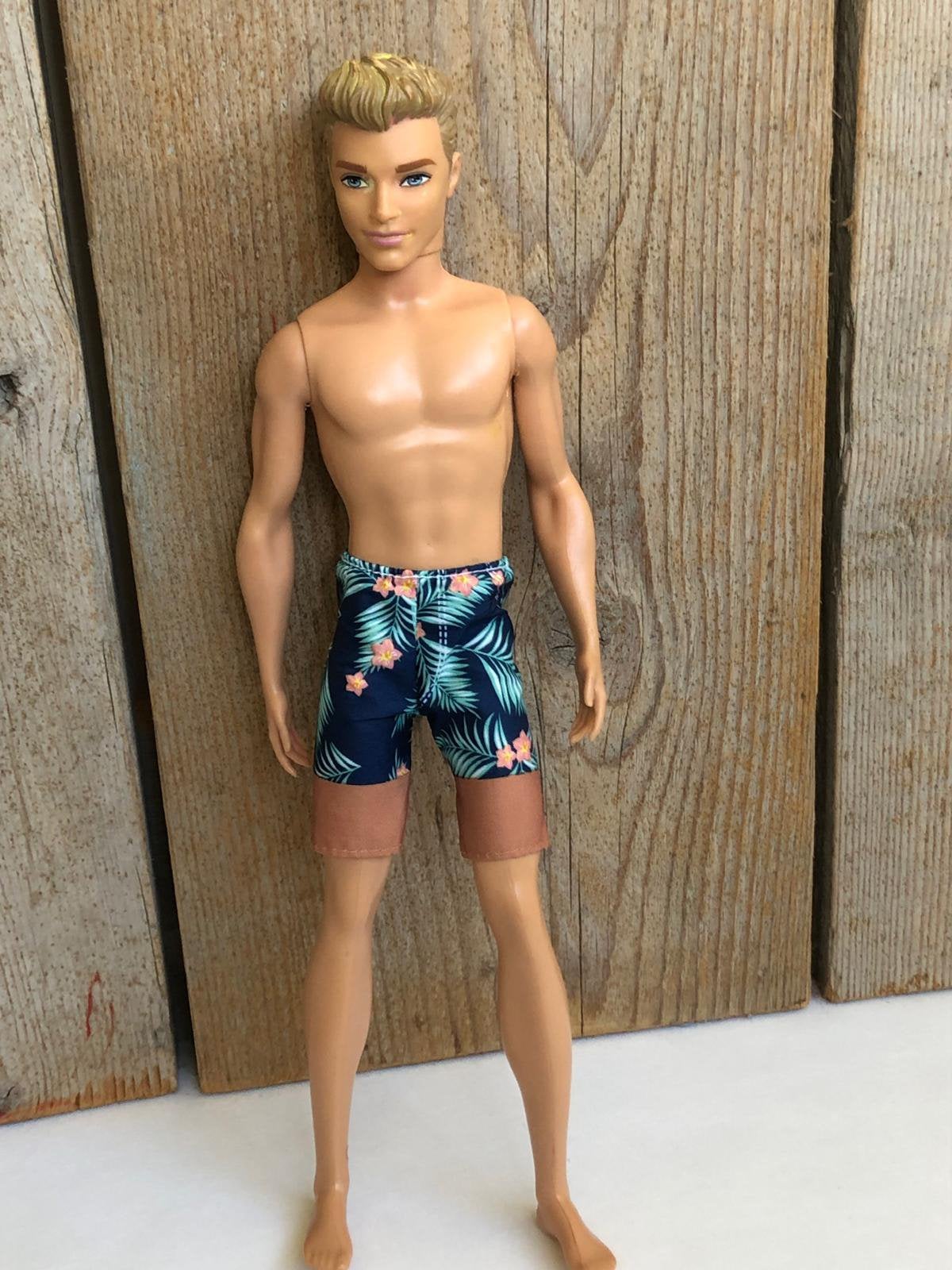 Zwembroek voor Ken pop, Kinderen en Baby's, Ophalen of Verzenden, Zo goed als nieuw, Barbie